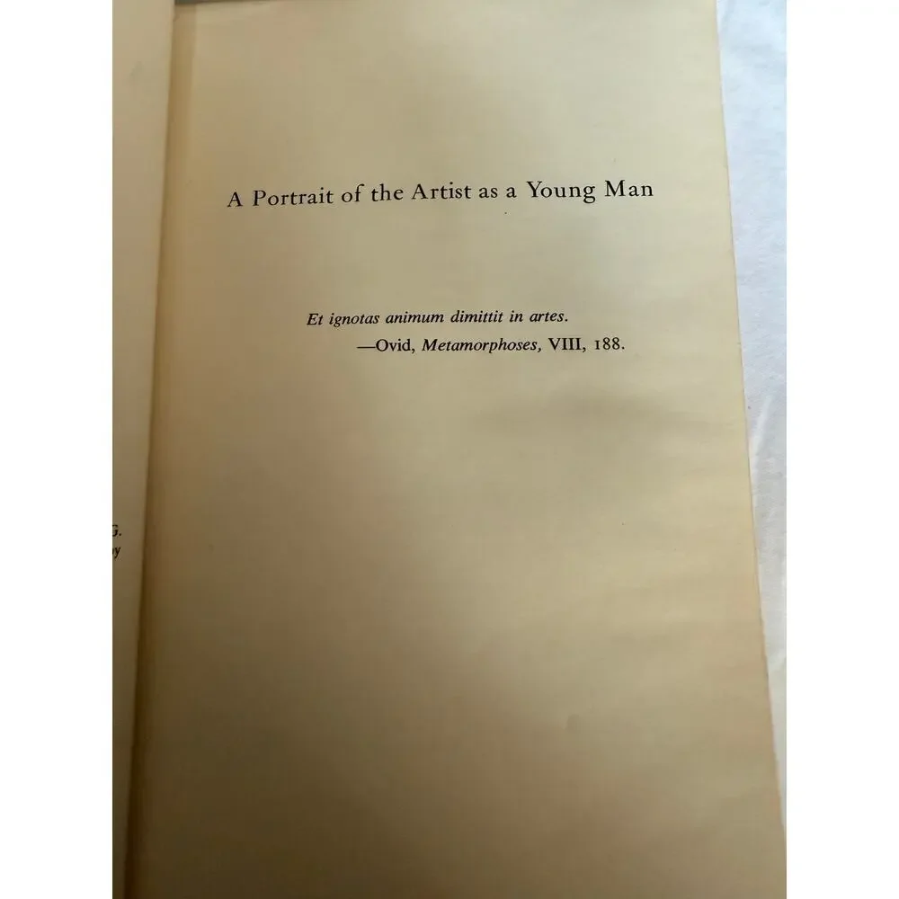 A Portrait of The Artist as a Young Man - James Joyce - 1964- Paperback